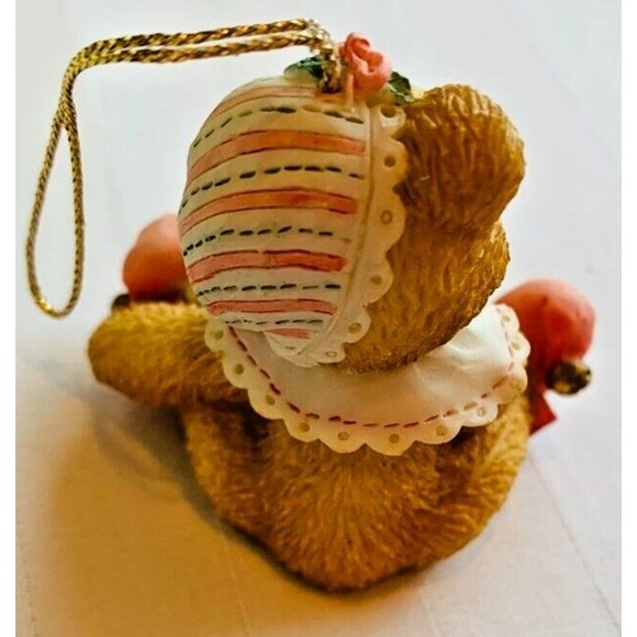 2 Enesco Cherished Teddies - Girl Bear With Doll Ornament 625434 & Erica 176028 - Picture 3 of 12